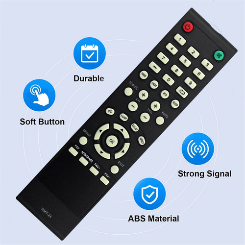 Reemplazo Remoto Rmt-24 Para Westinghouse Tv Dw39f1y1 Dw46f1