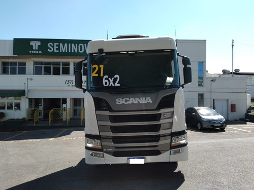 Scania R 450 6x2 2021 Com Retarder
