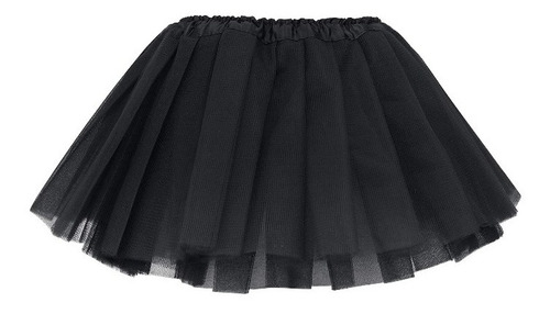 Tutus Niñas Falda Princesa Fiesta Disfraz Negro Clar 10 Unid