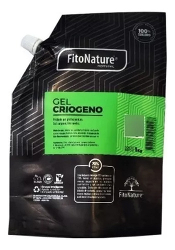 Gel Criogeno X 1 Kg Reductor Calidad Profesional Fitonature