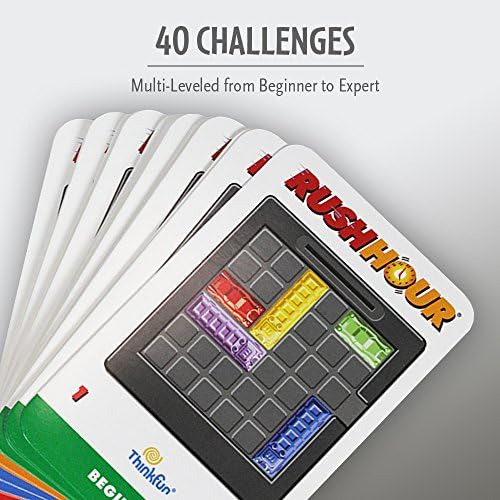 Juego Mental Thinkfun Rush Hour Traffic Jam Y Juguete Stem Y