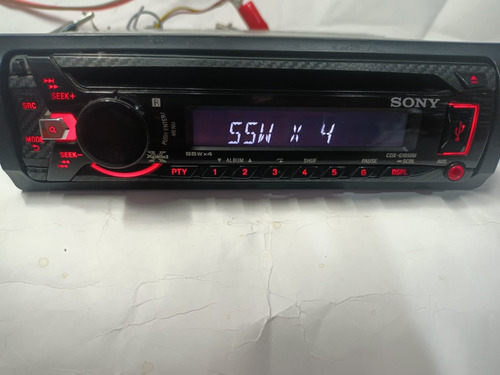 Autoestereo Sony Cdx-g1050u Mp3, Usb Aux Radio Usado (no Bt)