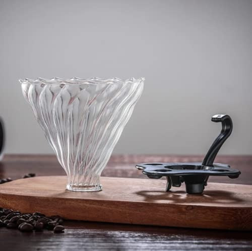 Coador De Café Pour Over Vidro V-02 Médio Tipo Hario V60