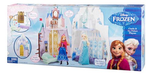 Disney Princesas Palacio De Hielo (castillo De Frozen 2 En 1