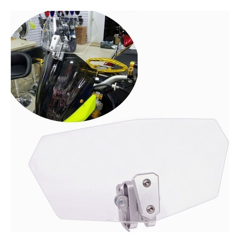 Deflector De Viento Universal Para Motocicleta.