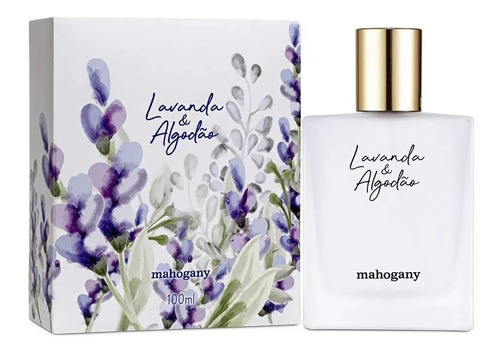 Mahogany Fragrância Desodorante Lavanda E Algodão 100ml