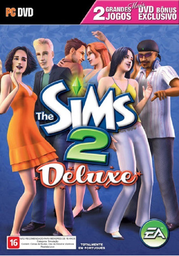 Game Pc The Sims 2 Deluxe Edition Dvd-rom