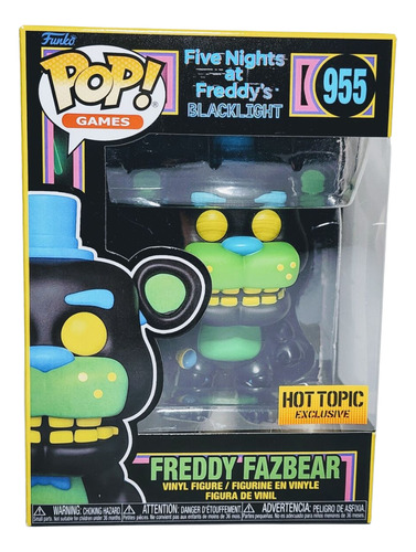 Funko Pop Freddy Fazbear #955 Hot Topic Five Nights Freddy's
