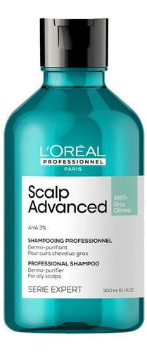 Shampoo Limpieza Profunda Cabello Graso Scalp Advanced 300ml L'Oréal Professionnel