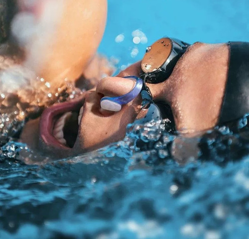 5 Pinzas Nasales De Silicona Impermeables For Natación