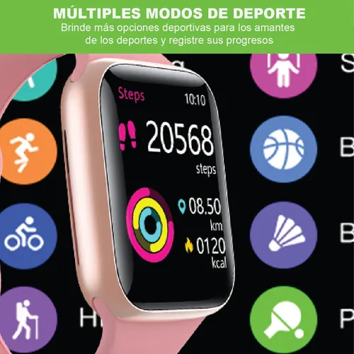 Reloj que recibe llamadas y mensajes sale