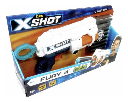 Pistola X-shot Fury 4 - Excel 16 Dardos Nueva  381072