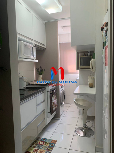 Imagem 10 de 15 de Apto Vl. Guiomar 62m² 2 Dorms 1 Vaga Com Lazer - 4076