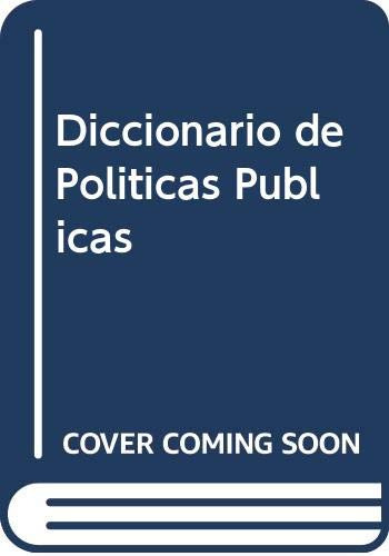 Libro Diccionario De Políticas Públicas De Jean Francois Jol