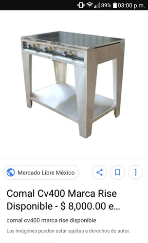 Comal Marca Rise Cv4000
