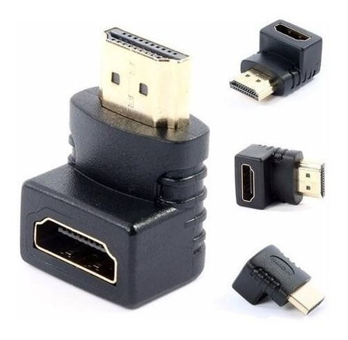 Adaptador Curva Hdmi Em L 90 Graus