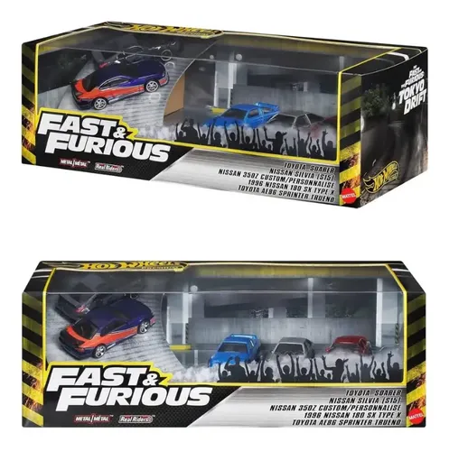 Rápido Y Furioso Tokio Drift Set Hot Wheels Diorama | MercadoLibre