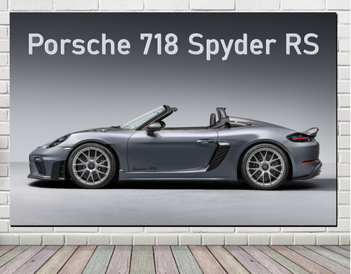 Cuadro Decorativo Porsche 718 Spyder Rs 1a