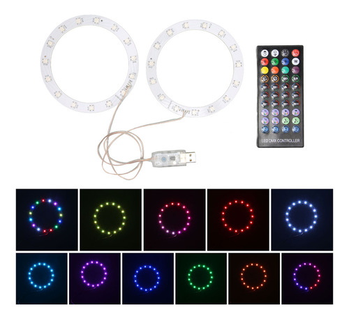 Kit De Tiras De Luz Led Rgb Para Juego De Música De Sincroni