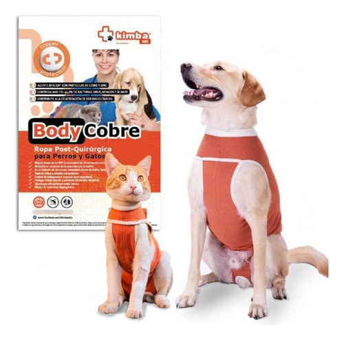 Body Cobre Post Quirúrgico Kimba Talla 7 Perros Y Gatos 