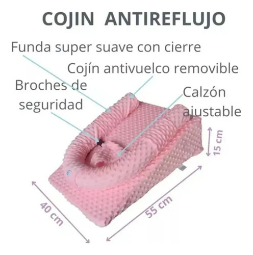 /cojín Antirreflujo Para Colchón De Bebé Y Soporte Para Cuna