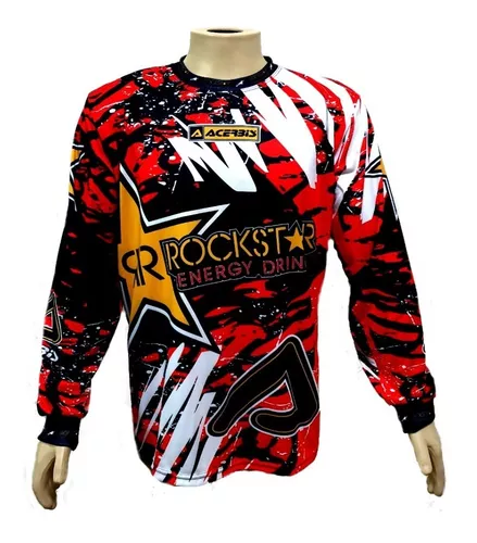 Camisa Rockstar 811 Trilha Off Personalizada Nome E Nº | sem juros