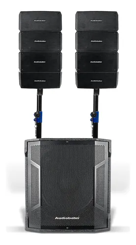 comprar Sistema De Audio Lineal Audiobahn - Line 15x Color Negro