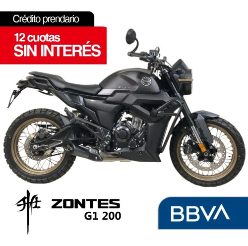 Moto Beta Zontes G1 200 Scrambler Fi Abs Patentada$5.285.000