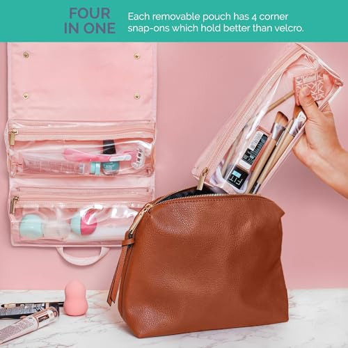 Neceser De Viaje Colgante Con 4 Bolsas Extraíbles