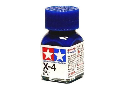 Tamiya Model Color Pintura Esmalte X-4 Azul Neto 10ml