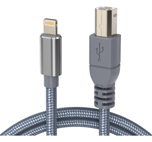 Lmuboy Cable Lightning A Usb-b Midi Para iPad/iPhone, Cable