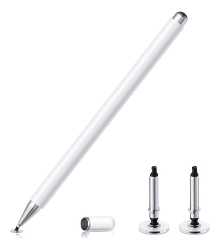 Pen Stylus Oribox Universal Punta Fina P/ios/android/white