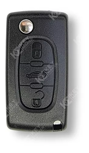 Carcasa Llave Peugeot 306 307 406 407 Partner 3 Botones.