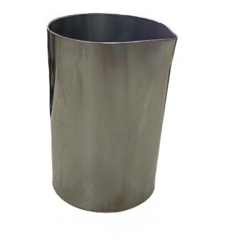 Vaso De Composición Acero Inox 18/8 Profesional Pesado 600cc