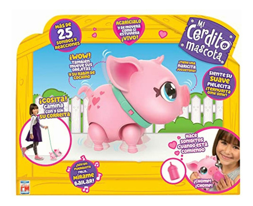 Fotorama Mi Cerdito Mascota| Mascota Interactiva