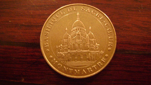 Medalla 29 Moneda Coleccion Basilica Sacre Coeur Montmartre