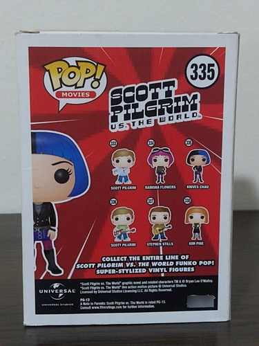 Funko Pop Knives Chau 335 - Caixa Danificada - Scott Pilgrim