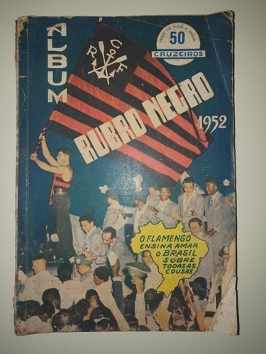 Raro Álbum Rubro-negro 1952 Ano 1 Número 1 Flamengo 1952 (Usado)