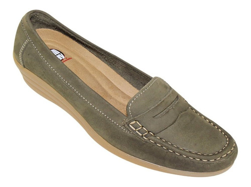 Zapato Tacon Casual Vestir Julio De Mucha Dama Buck 29701