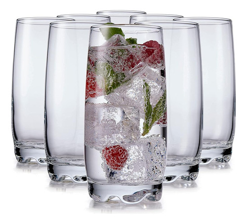 Juego De Vasos De 8 Vasos Highball Glass By Home Essentials 