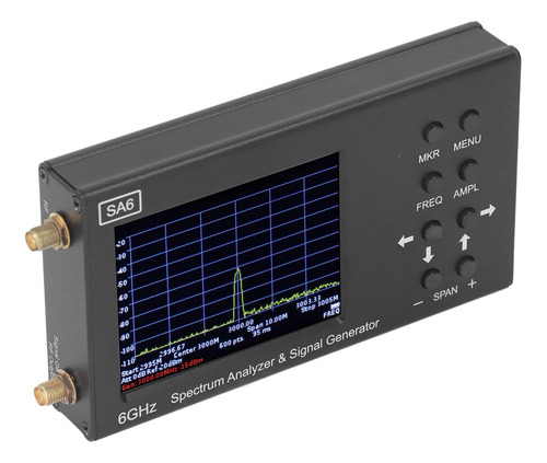 Analizador De Espectro 6g Sa6 Portátil Wifi 35 A 6200 Mhz