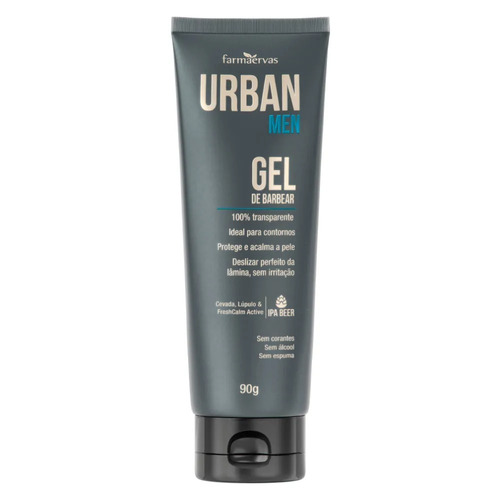 Gel De Barbear Urban Men - 90g