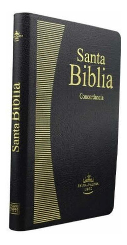 Santa Biblia Reina Valera 1960 Compacta Vinilo Concordancia