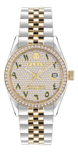 Reloj Philipp Plein Luxury Fashion Para Mujer, Funda Bicolor