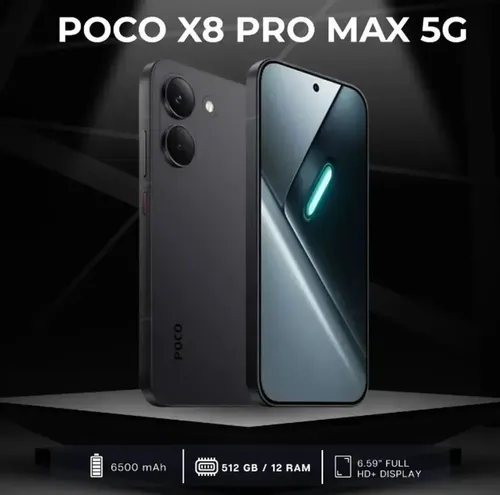 Poco X8 Pro Max 512gb 12 Gb + 12 Gb Global Original C/ Ip69