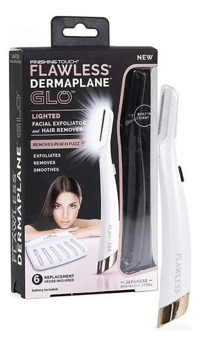 Esfoliador E Removedor De Pelos Faciais Dermaplane Glo