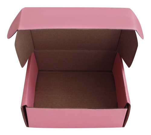 70 Mailbox 14x12x4.5 Cm. Caja De Envíos Color Rosa