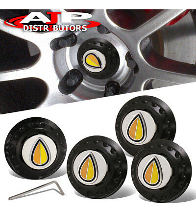 (4 Piece) Universal 2.5 Racing Sport Wheel Hub Center C Yyo