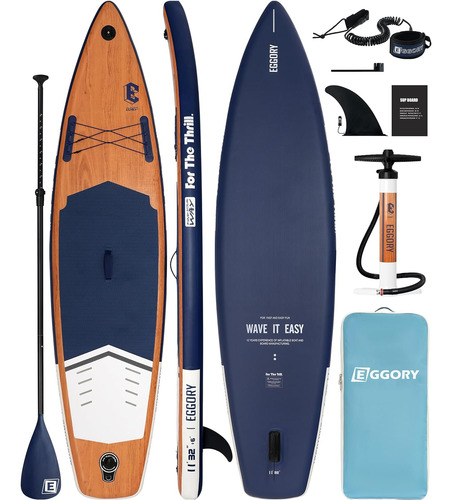 Inflatable Paddle Board, 11'x32 X6 Stand Up Paddle Board, Su