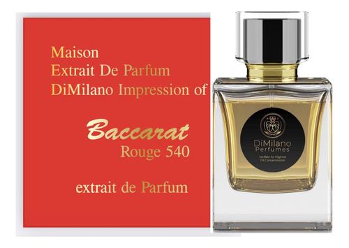 Maani Dimilano Impression Of Baccarat Rouge 540 Extrait De .